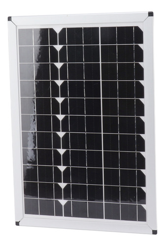 Kit De Panel Solar De 100 W, Monocristalino, Impermeable, 20