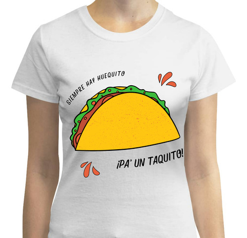 Camiseta Mexicana Dama Taquito Septiembre