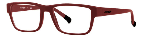 Lentes Montura Arnette Distric Vii An7165 Rojo Mate 