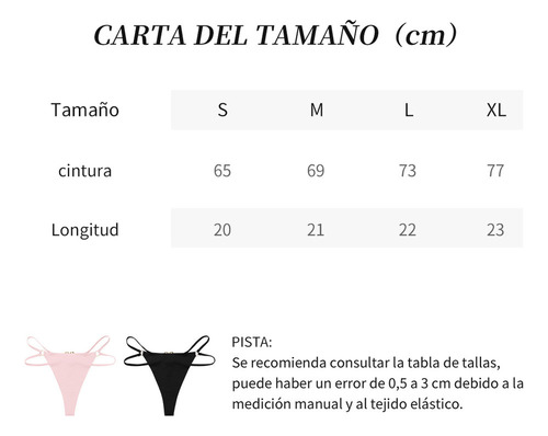 I Paquete De Tangas Sexi Sin Costuras Para Mujer, 6 Piezas