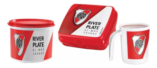 River Plate Set De Vianda Libre De Bpa Tupperware®