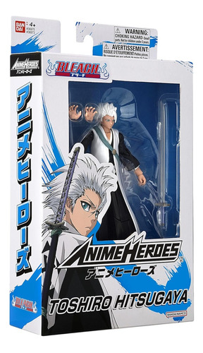 Anime Heroes Bleach Figura Toshiro Hitsugaya