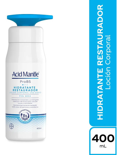  Acid Mantle Prob5 Hidratante Restaurador Corporal 400ml