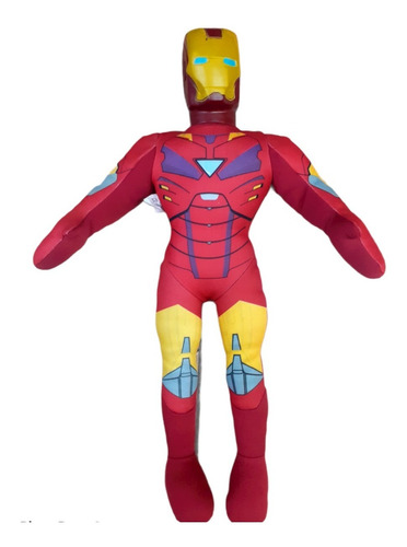 Iron Man Avengers Muñeco Sof Original Cabeza De Goma