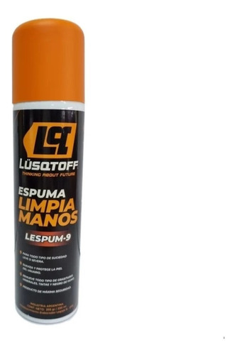 Espuma Limpiamanos 230ml Lusqtoff Lespum-9 Original