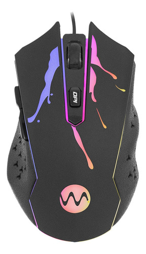 Mouse Gamer Yunni Lux Yn200 negro