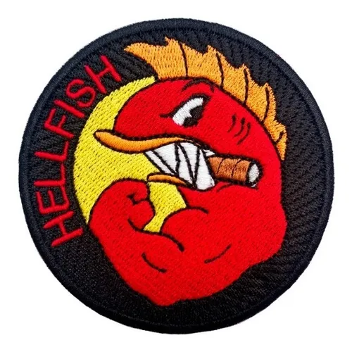 comprar Parche Bordado Hellfish Chico Los Simpsons Adherible