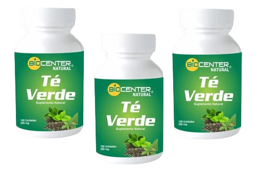 Te Verde Acelera Metabolismo & Reduce De Peso 03 Frascos