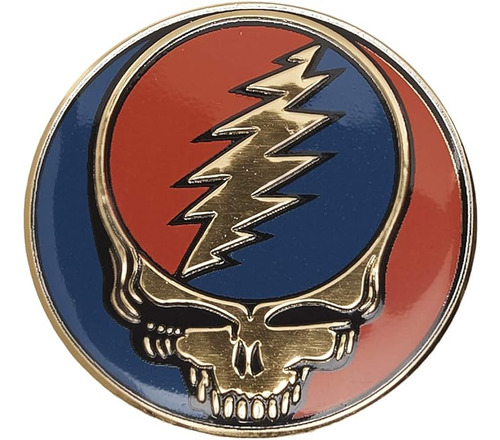 Grateful Dead Steal Your Face Classic 3 Die Cut Metal Calcom