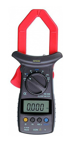 Multimetro Digital De Gancho Tulmex 16-100 Con Cables