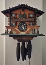 Comprar Reloj Cucu De Tres Pesas Marrón Oscuro Marrón Oscuro