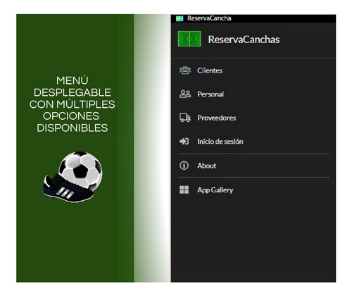 Sistema Para Gestión De Canchas - Turnos Y Reservas