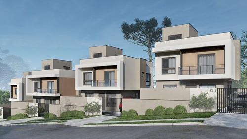 Imagem 25 de 30 de Sobrado Triplex À Venda Com 03 Quartos Sendo 01 Suíte, No Xaxim. - Ca01637 - 70074292
