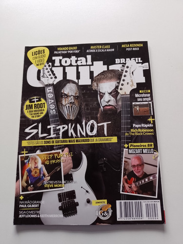 Revista Total Guitar Brasil Slipknot Jim Root Mozart W831 (Usado)