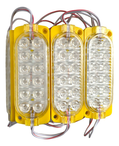 10 Módulos 12 Led Varios Colores