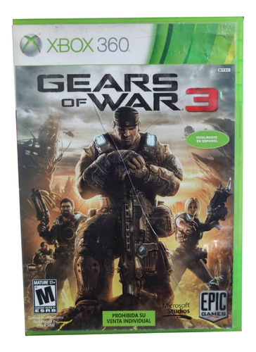 Gears Of War 3 Xbox 360 (Reacondicionado)