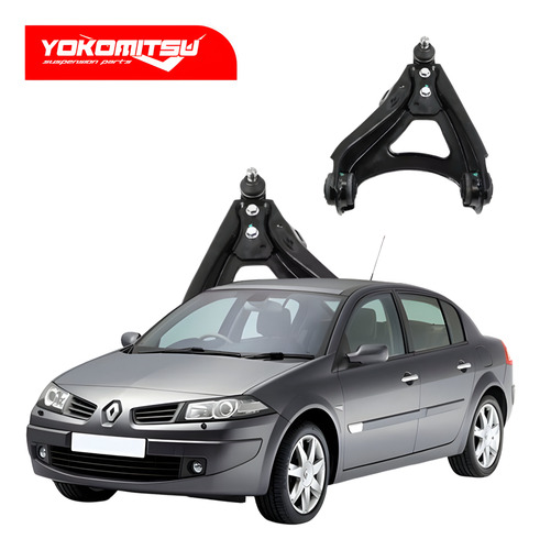 Par Horquillas Inferiores Megane 2001 2002 2003 2004