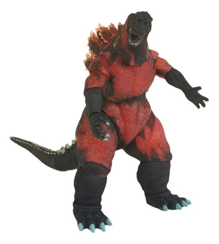 Para Boneco De Ação Neca 1995 Red Fire Godzilla Burning,