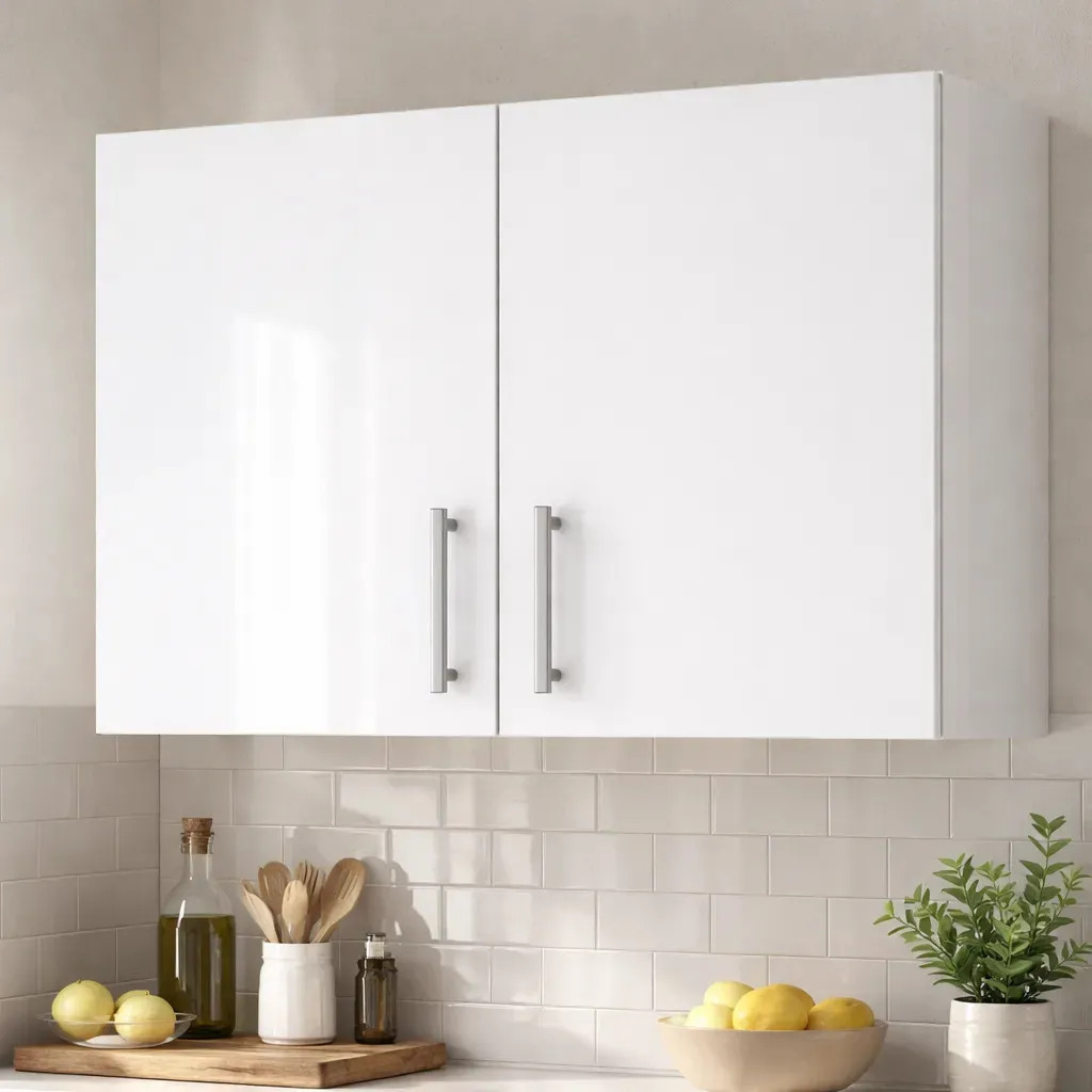 Alacena Multiusos Gabinete Minimalista Para Colgar Blanco