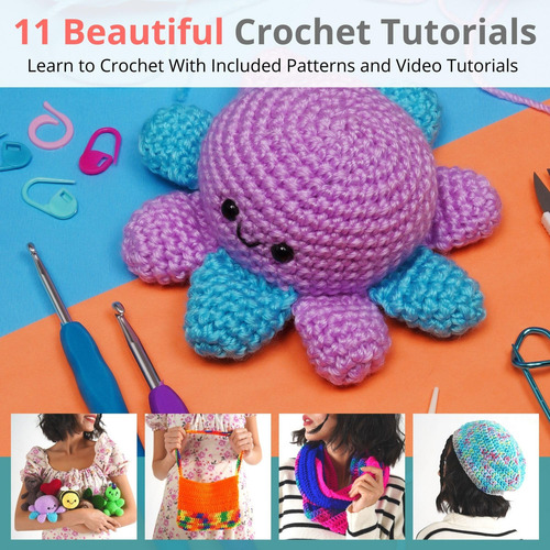Kit De Ganchillo Para Principiantes Con Mochila Y Curso