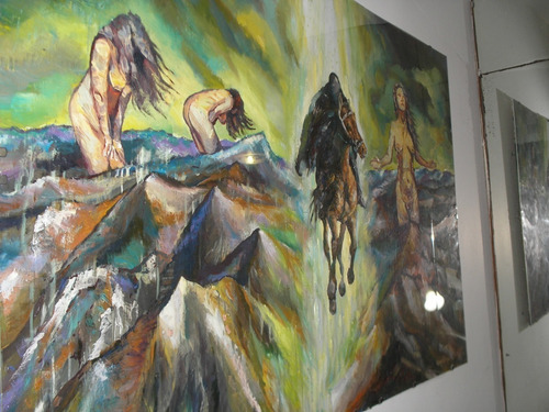El Cruce De Los Andes. Arte Microconceptual. La Rocca