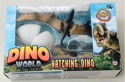 Dinosaurio 2en1. Con 1 Dino+1 Huevo+1 Dino Miniatura Kreker