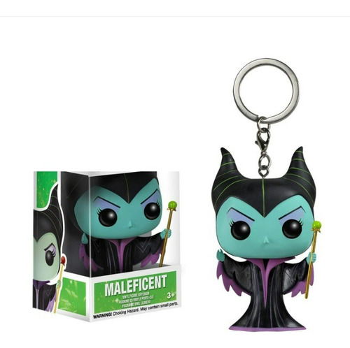 Funko Pop-llavero De Disney Malefica