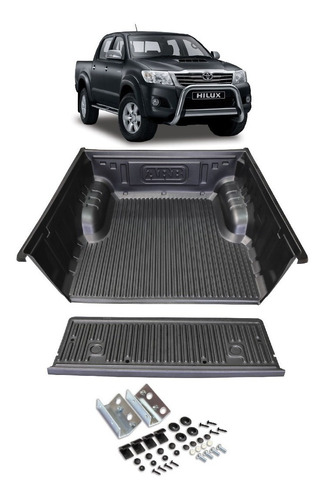 Imagen 2 de 5 de Protector De Cajon Arb Hilux Kavak 2005-2015
