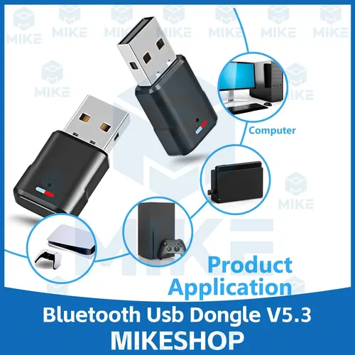 Transmisor Bluetooth 5.3 Para Nintendo Switch Ps5 / 4 / Mike