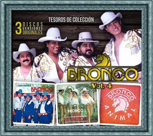 Bronco - Tesoros De Coleccion / Vol 4 - Boxset 3 Discos Cd