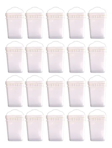Balde De Plástico Fábrica 20lts 20 Pcs