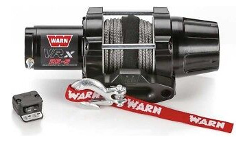 Warn Vrx 25-s Powersports 2500 Lb Winch 50' 3/16 Synthet Zzf