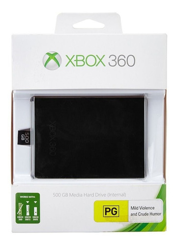 Imagen 1 de 1 de Xbox 360 Hard Drive 500 Gb Original