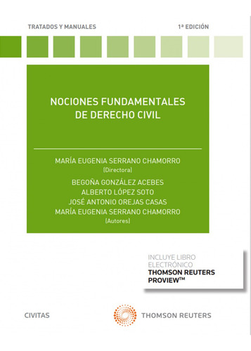 Nociones Fundamentales De Derecho Civil (papel + E-book)  -