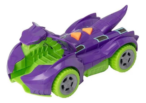 Carrinho Monster Minis Cobra Com Luz E Som F0111-6 - Fun Cor Roxo