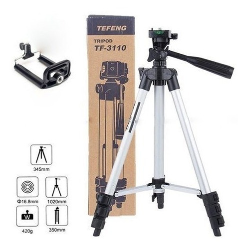 Tripode Para Celular 3110a Fotografia 102cm Camara