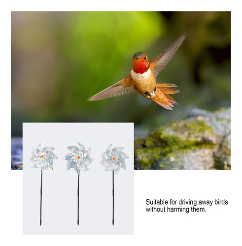 Molinillo Para Espantapájaros Al Aire Libre, 3 Unidades