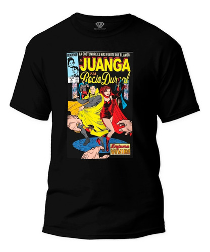 Playera Estampada Juan Gabriel Comic Tshirt Dtf