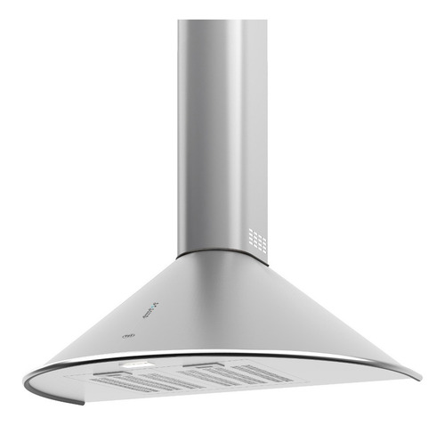 Imagen 2 de 8 de Extractor De Cocina Tst Circular Inox. De Pared 600x340x520