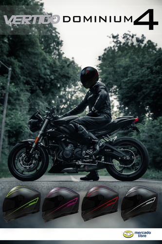 Casco Moto Vertigo Dominium Edición Especial. Gx