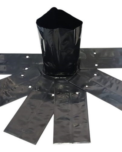 Maceta Bolsas 2 Litros 20x25 Por 100 Unidades Negro