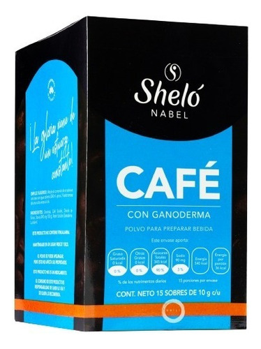Café Con Ganoderma Soluble Sheló Nabel / Lingzhi
