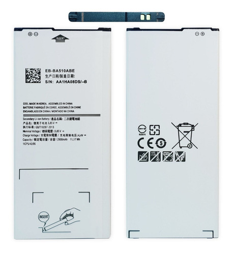 Bateria Pila Samsung Galaxy A5 2016 Eb-ba510abe 2900mah.