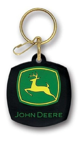 Llaveros Con Logotipo John Deere Plasticolor 4092