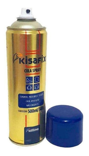 Imagem 2 de 2 de Cola Para Tecido De Parede Em Spray Kisafix
