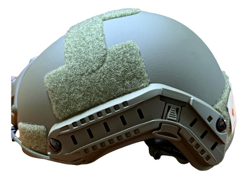 Casco Mitch Airsoft Paintball Ajustable Verde