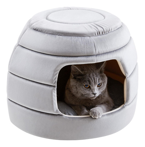 Made4pets Cama Y Casa Para Gatos, 2 En 1, Plegable, Para Gat