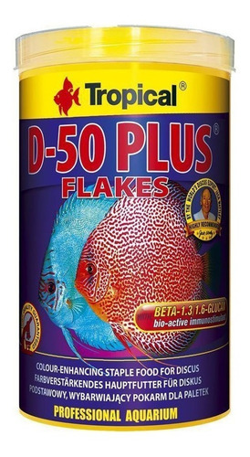 D-50 Alimento Super Premium 50% Proteina Peces Disco 200gr