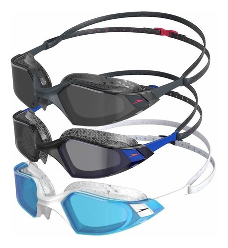 Gafas De Natación Speedo Aquapulse Pro Antiempañante Color Azul