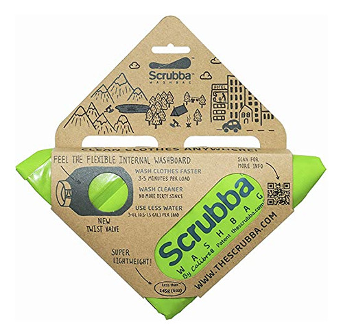 Lavadora De Manos Plegable Scrubba Con Bolsa De Lavado Portá